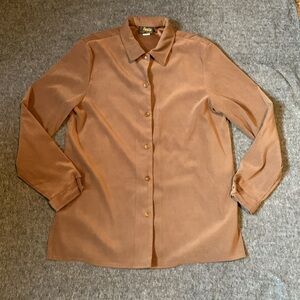 Men’s David Paul Olive Suede Button Down